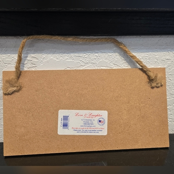 3/$20 Great Dane "A House is not a Home without a (Dog)" Wall Decor Gift Sign - Picture 2 of 2